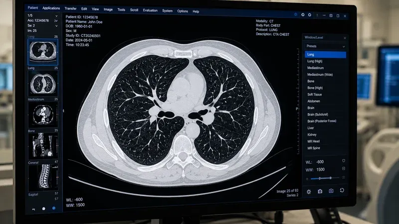 Ventaneo DICOM: Presets Estándar para TC, RM y Rx