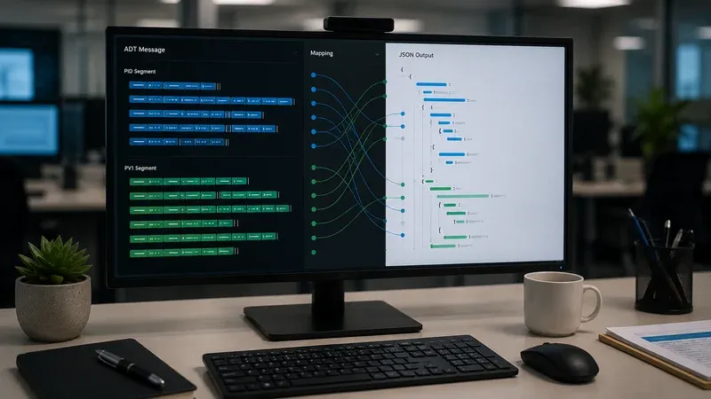 Mapping HL7 PID and PV1 Segments to JSON for ADT Pipelines